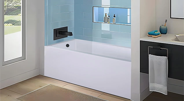 Alcove Bathtub