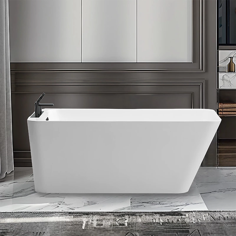 Freestanding Acrylic Tubs - Seamless Style for Upscale Bath Interiors