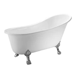 Small Acrylic Freestanding Tub - Compact Style for Any Space