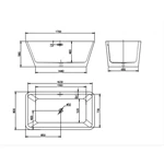 White Acrylic Freestanding Tub - Purity Meets Design