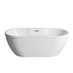 Acrylic Freestanding Tub - Seamless Luxury and Comfort