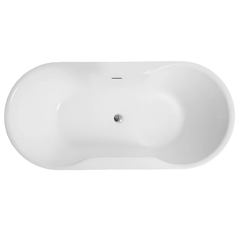 Acrylic Freestanding Tub - Seamless Luxury and Comfort