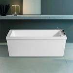 Durable two pcs stack bath Freestanding Soaking Tub - Reliable Elegance for Your Bathing Sanctuary