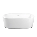 Acrylic Clawfoot Freestanding Tub - Vintage Charm, Modern Quality