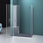 1000X800mm 1000X700mm European Style Matte Black Rectangular Shower Tray-Modern, Stylish - CE Certified