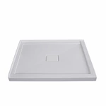 Elegant 2 tiling flanges Acrylic Shower Tray cUPC 48x32 Superior White Finish