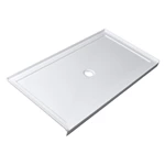 66" x 32" Slip-Resistant Acrylic Shower Base – Seamless Bathtub Replacement CUPC Certified