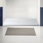 66" x 32" Slip-Resistant Acrylic Shower Base – Seamless Bathtub Replacement CUPC Certified