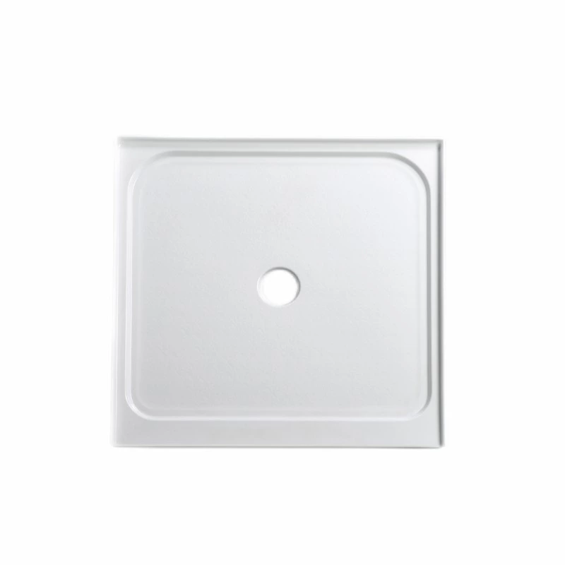 Acrylic Rectangle Shower pan 36''x36'' 100% Pure Acrylic Strengthened with FRP for Enhanced Durability Model design