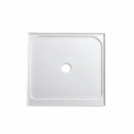 Acrylic Rectangle Shower pan 36''x36'' 100% Pure Acrylic Strengthened with FRP for Enhanced Durability Model design