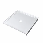 Acrylic Rectangle Shower pan 36''x36'' 100% Pure Acrylic Strengthened with FRP for Enhanced Durability Model design