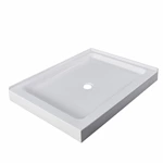 Premium 48"x36" Acrylic Shower Tray High-Quality cUPC Certified Available in a Range of Sizes