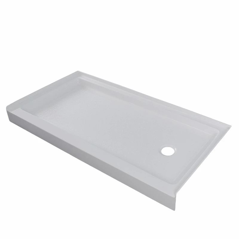 60"x32" Acrylic Shower Base Left or Right Drain Options cUPC Certified, Durable Full-Size Solutions