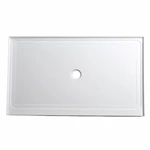 60"x38" Premium White Acrylic Shower Trays High-Quality cUPC Certified Available in full Range of Sizes