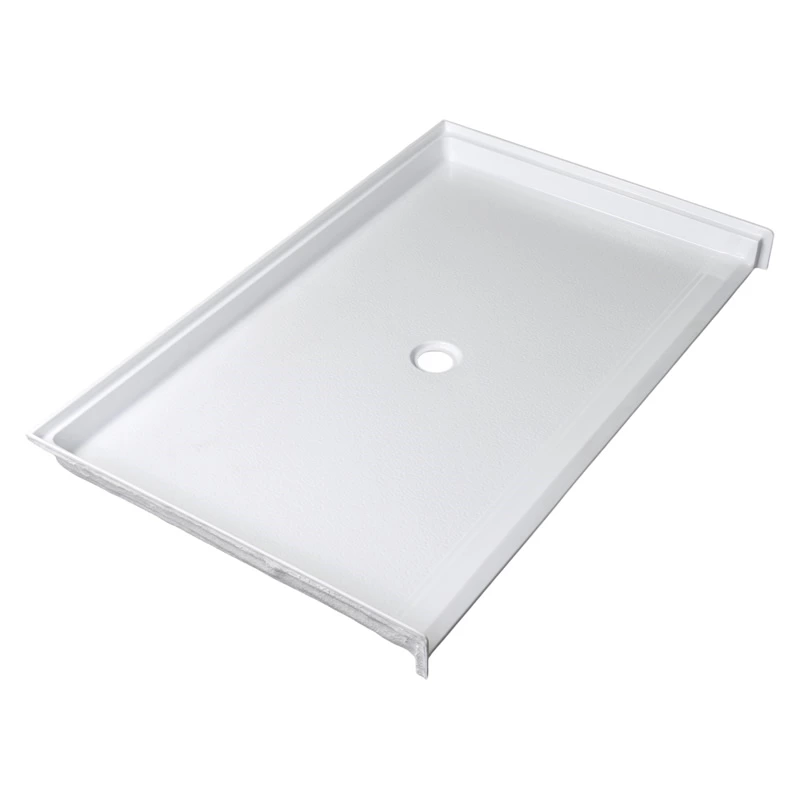 62"X38" ADA Compliant Slip-Resistant Acrylic Shower Base CUPC Certified