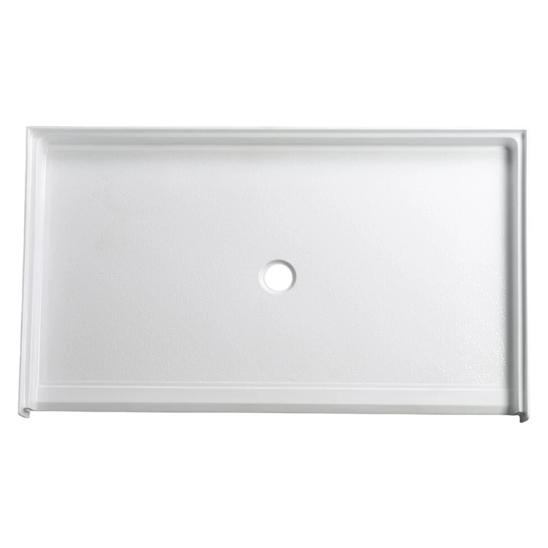 62"X38" ADA Compliant Slip-Resistant Acrylic Shower Base CUPC Certified