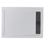 48“X36"CUPC Certified Acrylic Shower Base with Fast Drainage and Stainless Steel Cover