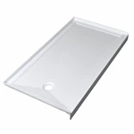 Top Quality White Acrylic Alcove Shower Tray Best Factory Price cUPC Certified