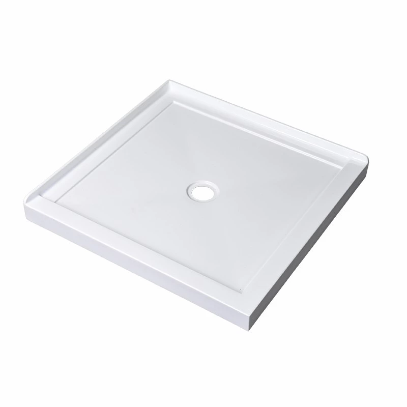 Reliable White Acrylic 2-Wall Alcove Shower Tray 36x36 Popular Design cUPC Certified