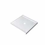 Reliable White Acrylic 2-Wall Alcove Shower Tray 36x36 Popular Design cUPC Certified