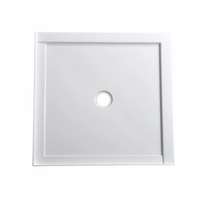 Reliable White Acrylic 2-Wall Alcove Shower Tray 36x36 Popular Design cUPC Certified