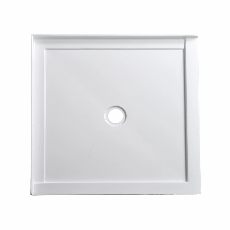 Reliable White Acrylic 2-Wall Alcove Shower Tray 36x36 Popular Design cUPC Certified