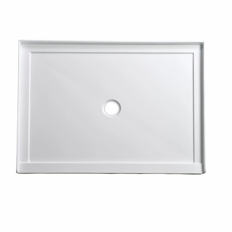 High-Quality White Acrylic Alcove Shower Base 48x36 cUPC Certified, Best Factory Price