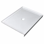 High-Quality White Acrylic Alcove Shower Base 48x36 cUPC Certified, Best Factory Price