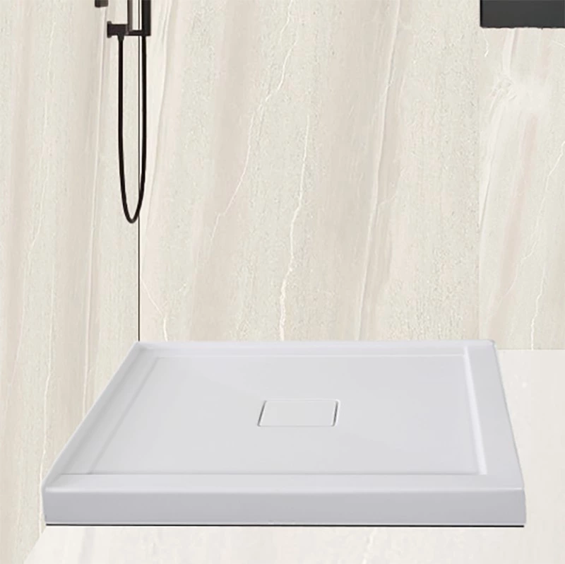 Cost-Effective 3 tiling flanges Alcove Acrylic Shower Base 36x36 cUPC, Premium Build