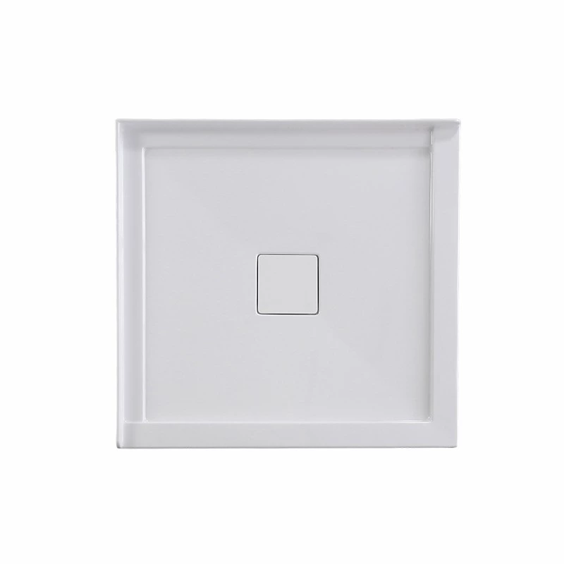 Cost-Effective 3 tiling flanges Alcove Acrylic Shower Base 36x36 cUPC, Premium Build