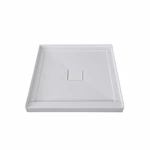 Robust Full-Size Acrylic Shower Trays 100% Virgin Material North America cUPC Standard