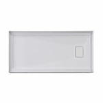 cUPC Certified Acrylic Alcove Shower Base Reinforced Durability 60x32 White