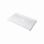 Durable Acrylic Corner Shower Base  cUPC Certified Best Value 60x36 Dimensions