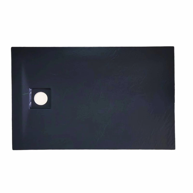 1000X700 mm Rectangle Rock plate pattern Shower Tray