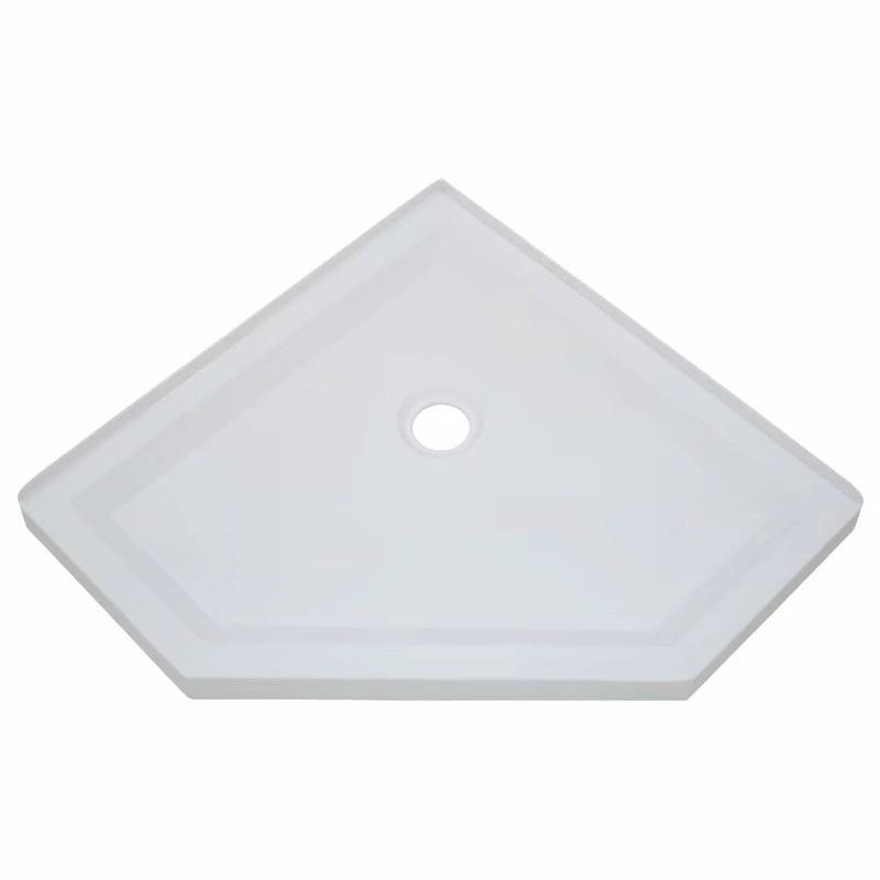 900X900 mm Modern Diamond-Shaped Shower Base Perfect for Corner Installations in Australia & New Zealand Homes