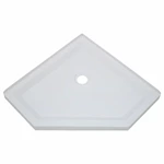 900X900 mm Modern Diamond-Shaped Shower Base Perfect for Corner Installations in Australia & New Zealand Homes