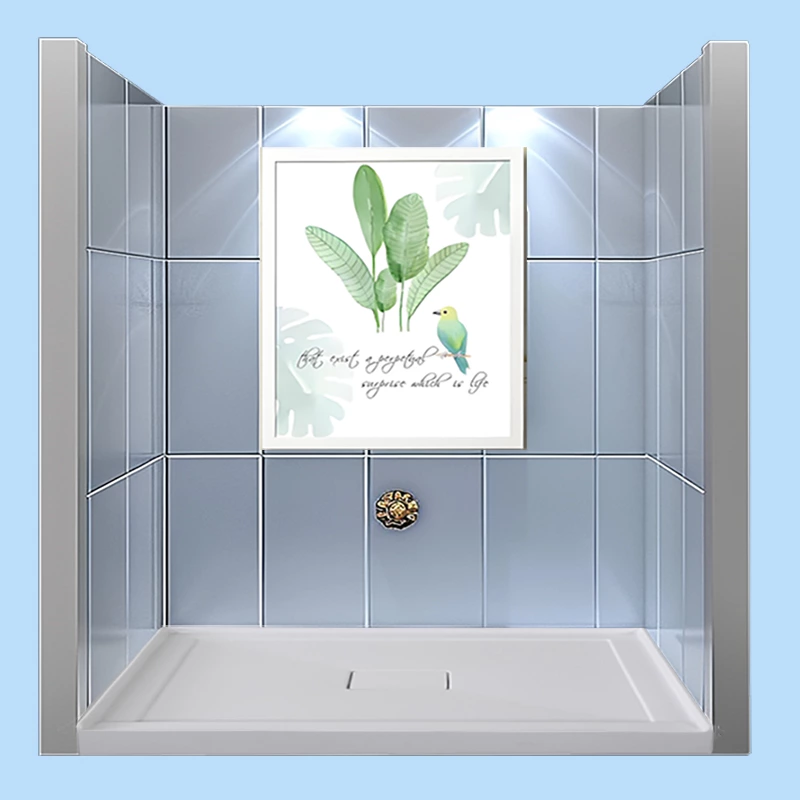 Robust Full-Size Acrylic Shower Trays 100% Virgin Material North America cUPC Standard