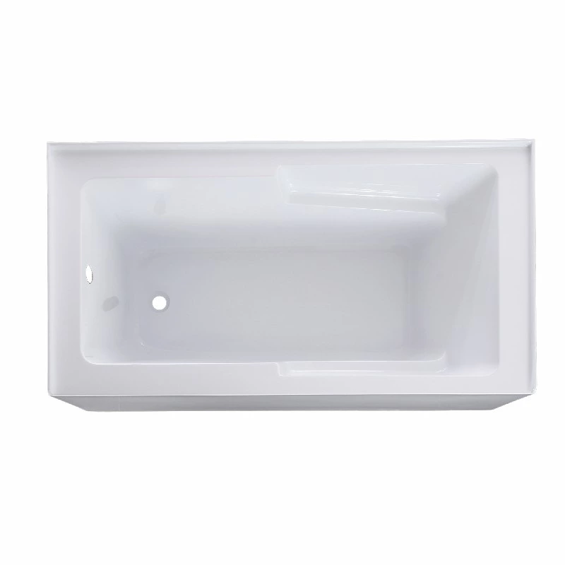 60"X32" 60"X30" Stylish Durable Acrylic Alcove Bathtubs with armrest design with right or left drain,Cupc-certified