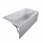 60"X32" 60"X30" Stylish Durable Acrylic Alcove Bathtubs with armrest design with right or left drain,Cupc-certified