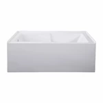 60"X32" 60"X30" Stylish Durable Acrylic Alcove Bathtubs with armrest design with right or left drain