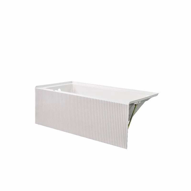 60"X30" CUPC-Certified acrylic Alcove bathtubs,with Left or Right Drain Options