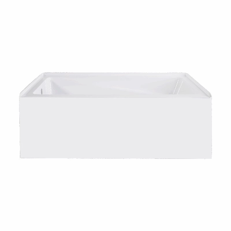 60"x32", 60"x36", 72"x36" Contemporary Acrylic Alcove Bathtubs with Armrest and Quick Drain, CUPC Certified