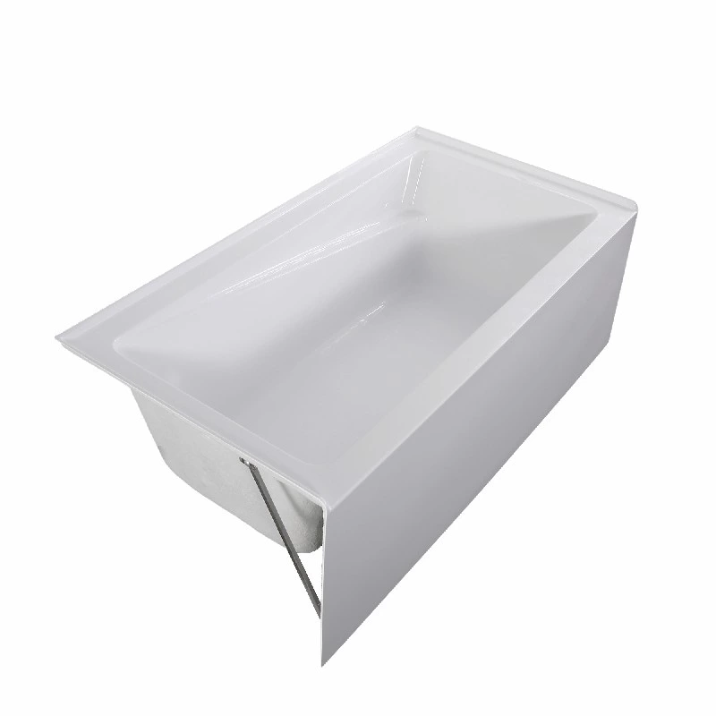 60"x32", 60"x36", 72"x36" Contemporary Acrylic Alcove Bathtubs with Armrest and Quick Drain, CUPC Certified