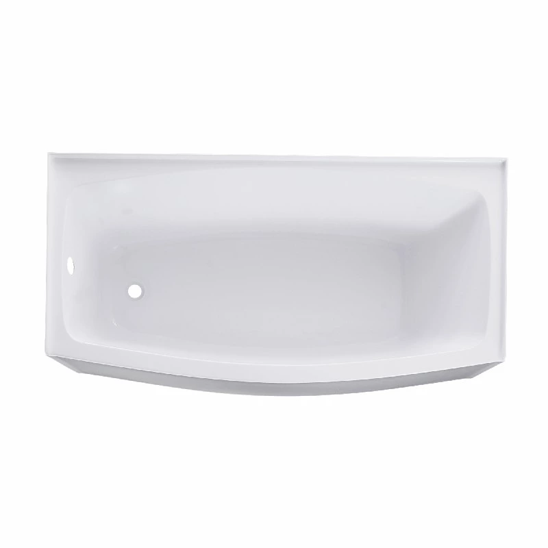 60"x32" 60"x36" High Quality Modern Acrylic Alcove Bathtubs with Single Skirt and Arc Design