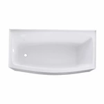 60"x32" 60"x36" High Quality Modern Acrylic Alcove Bathtubs with Single Skirt and Arc Design