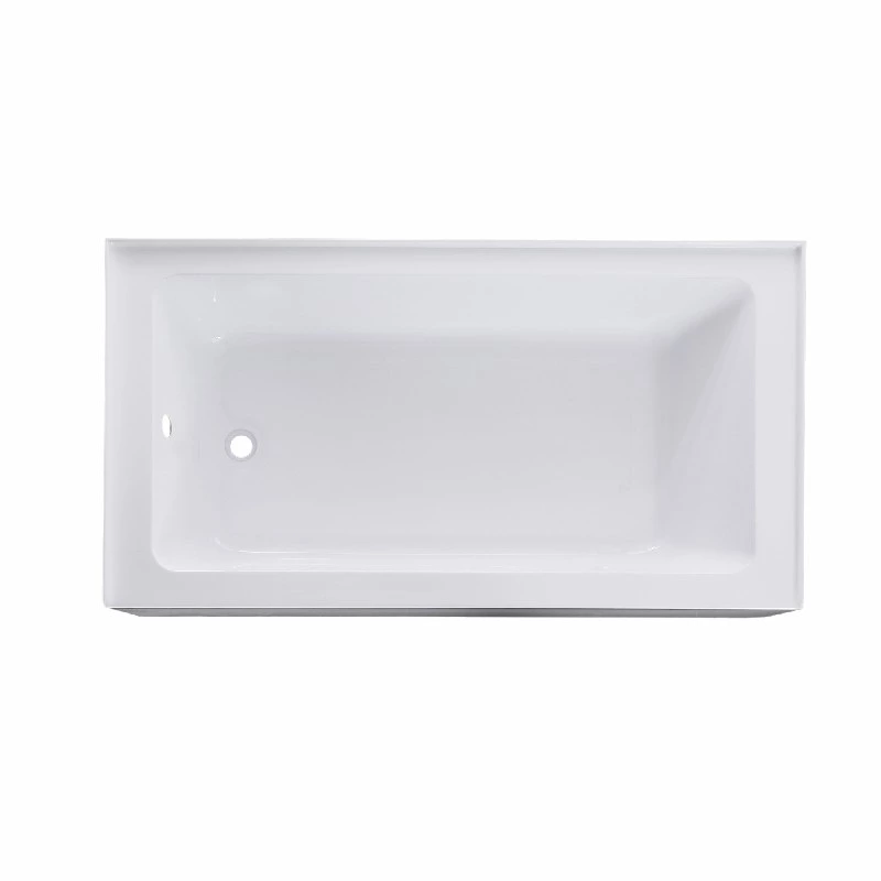 60"X32"X19" Modern Acrylic Alcove Bathtub customized with 19" height