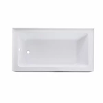 60"X32"X19" Modern Acrylic Alcove Bathtub customized with 19" height