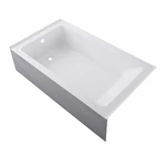 60"X32"X19" Modern Acrylic Alcove Bathtub customized with 19" height