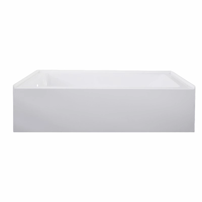 60"X32"X19" Modern Acrylic Alcove Bathtub customized with 19" height