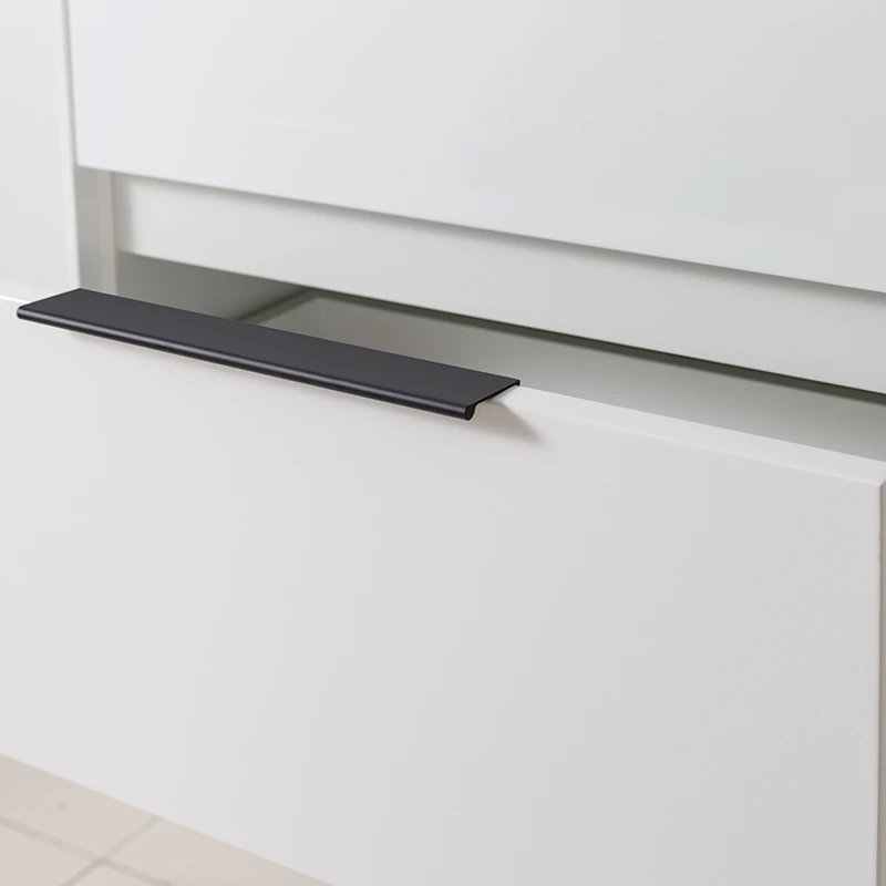 Bathrom Cabinet DTC Soft Close Sliding For Wood Drawers Black Handle